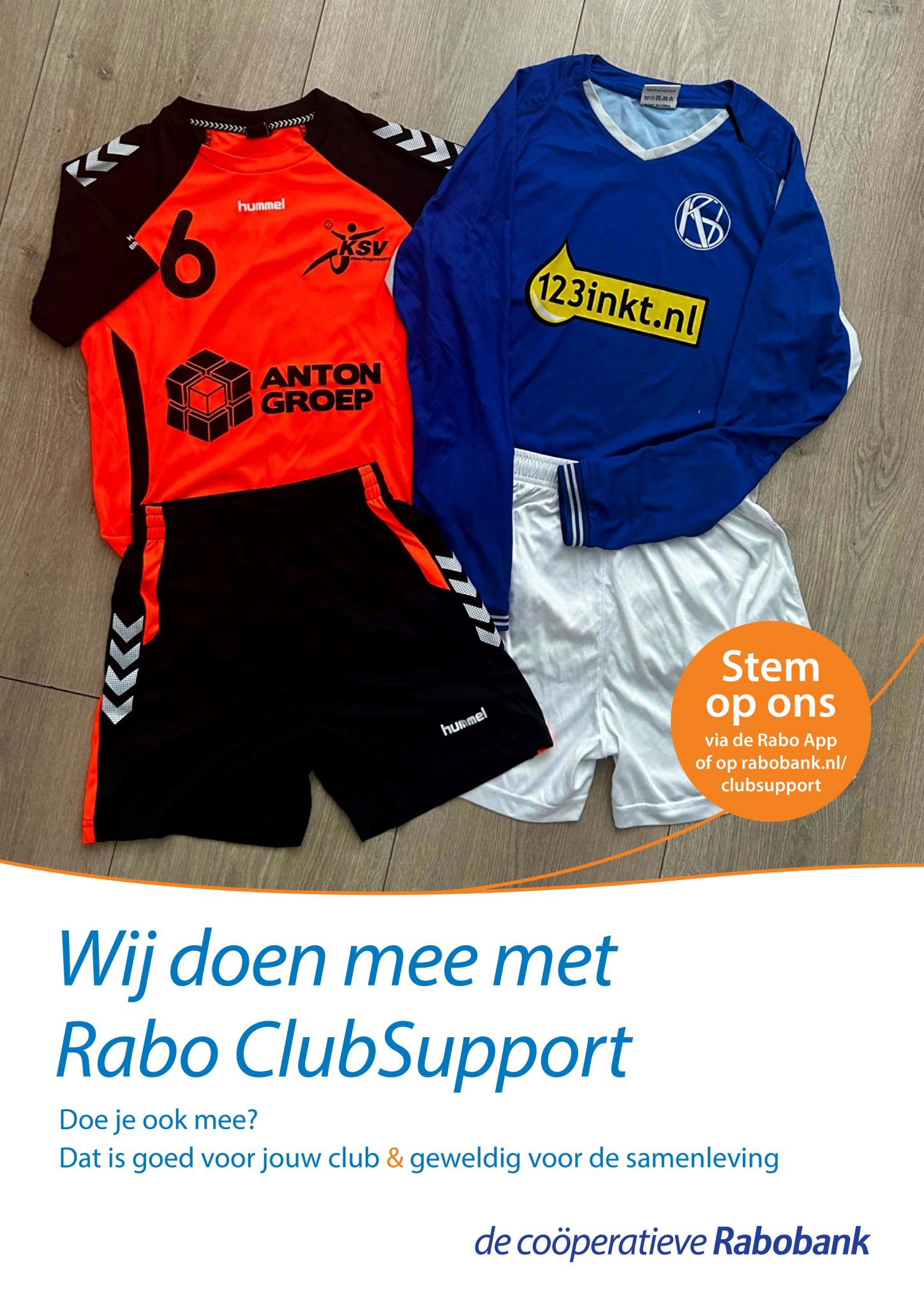 Rabo Clubsupport stem op ons