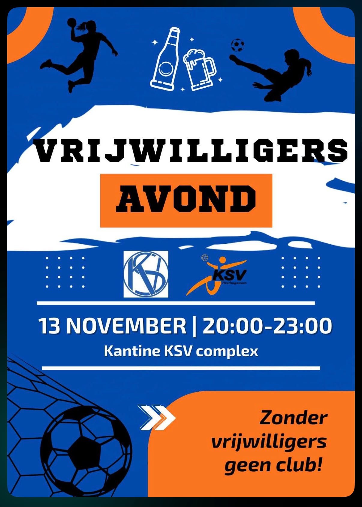 Vrijwilligersborrel 13 november