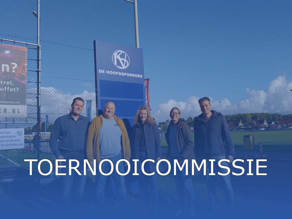 De toernooicommissie voor voetbal en gezelligheid!